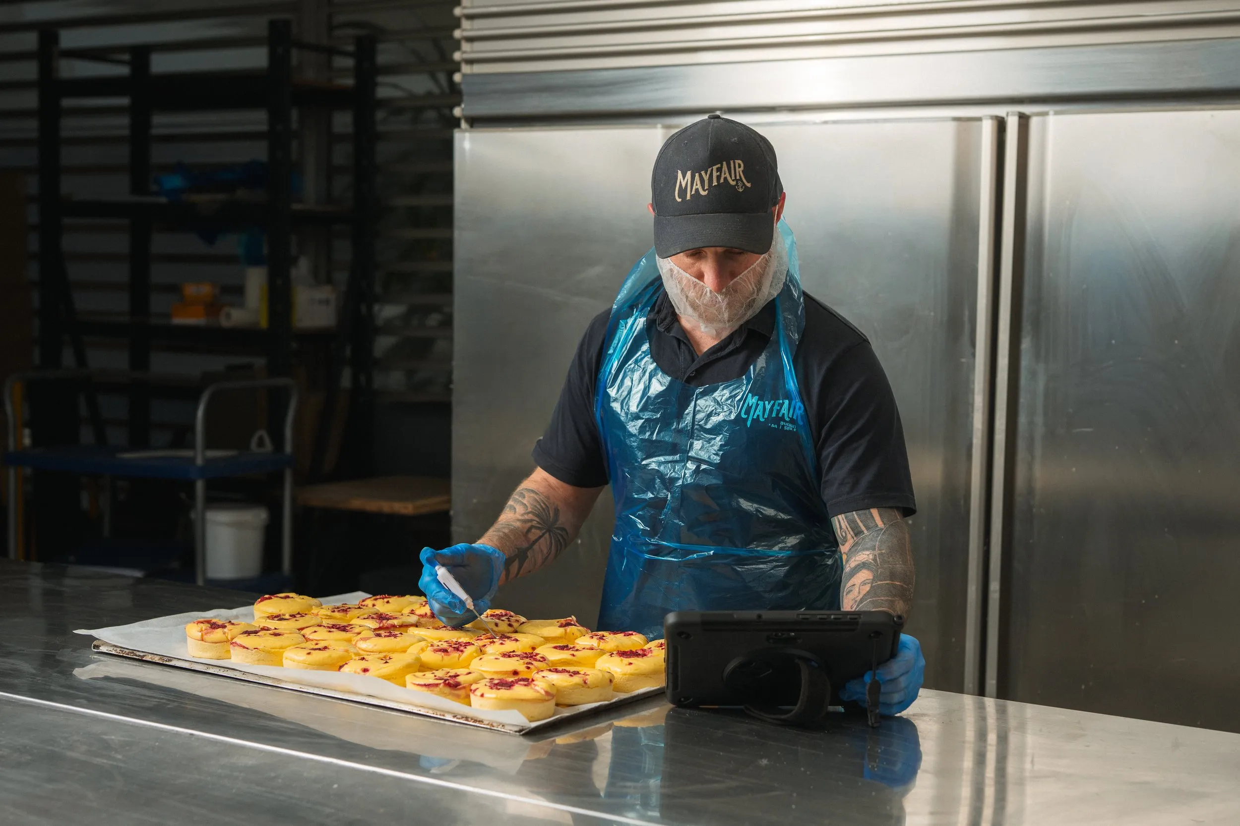Mayfair Bakery production